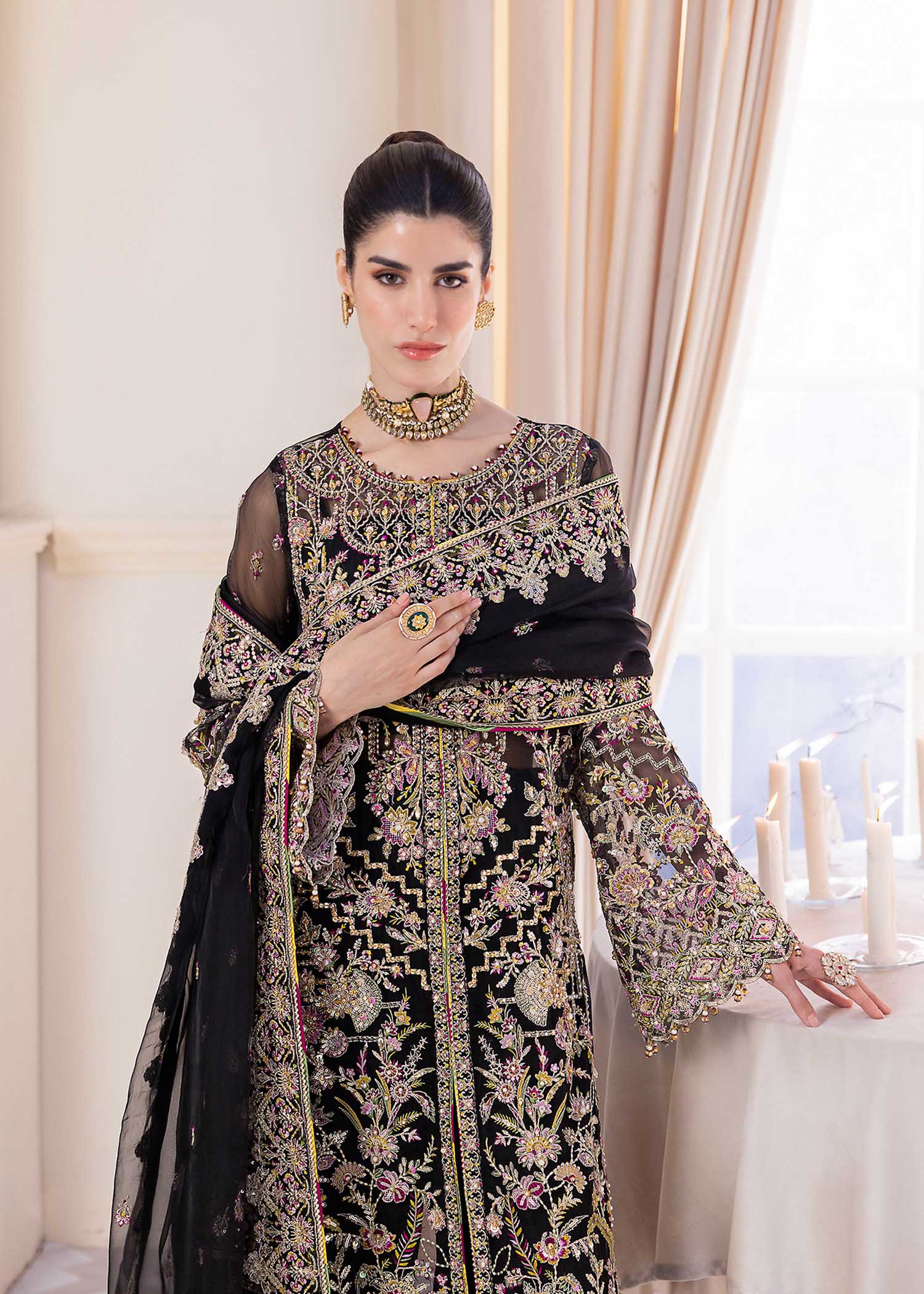 Kanwal Malik | Mirha Wedding Formals | Sable - by - Libasekhas UK - Registered Vendor of : Kanwal Malik - 100% Original Designer Dresss
