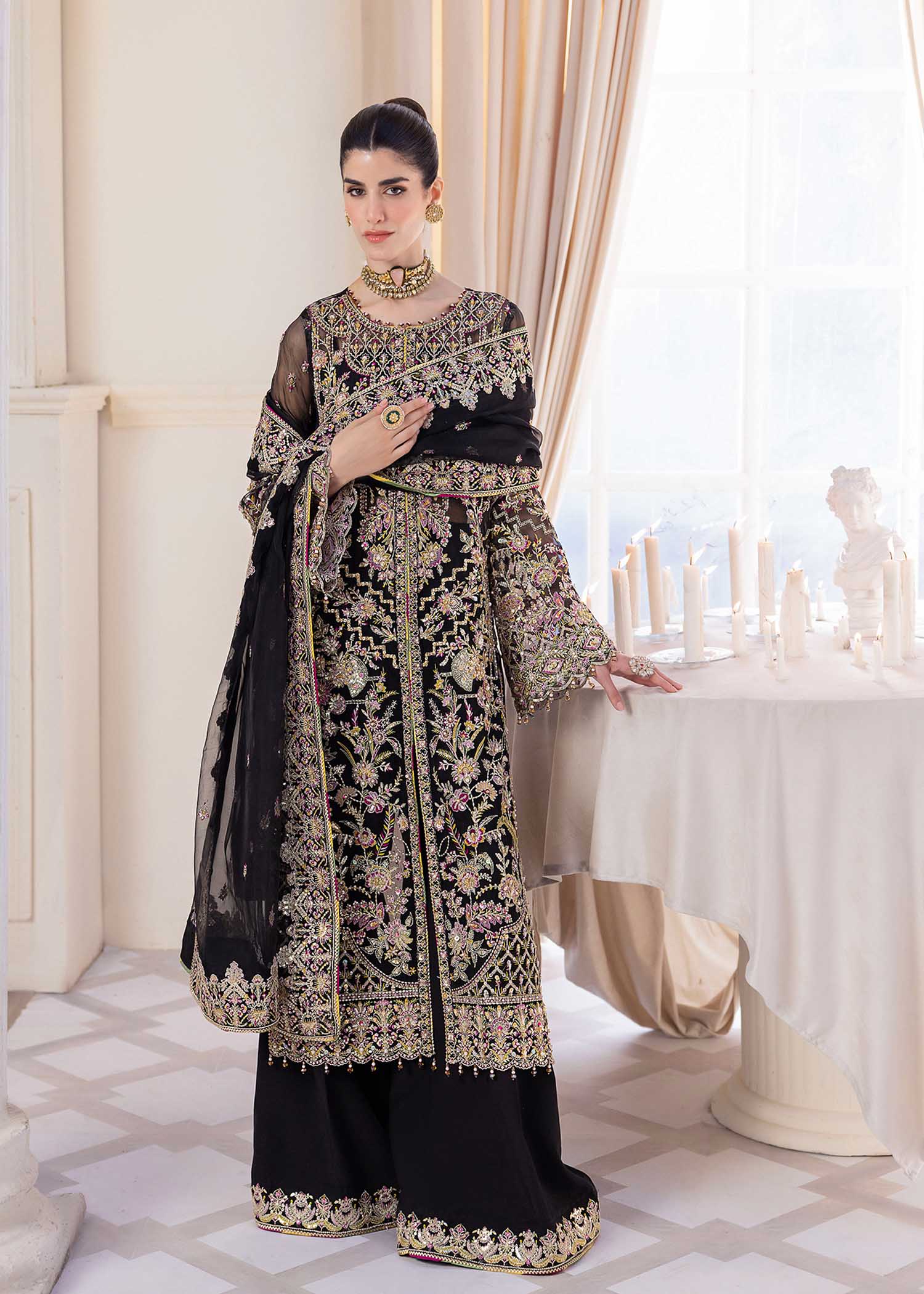 Kanwal Malik | Mirha Wedding Formals | Sable - by - Libasekhas UK - Registered Vendor of : Kanwal Malik - 100% Original Designer Dresss