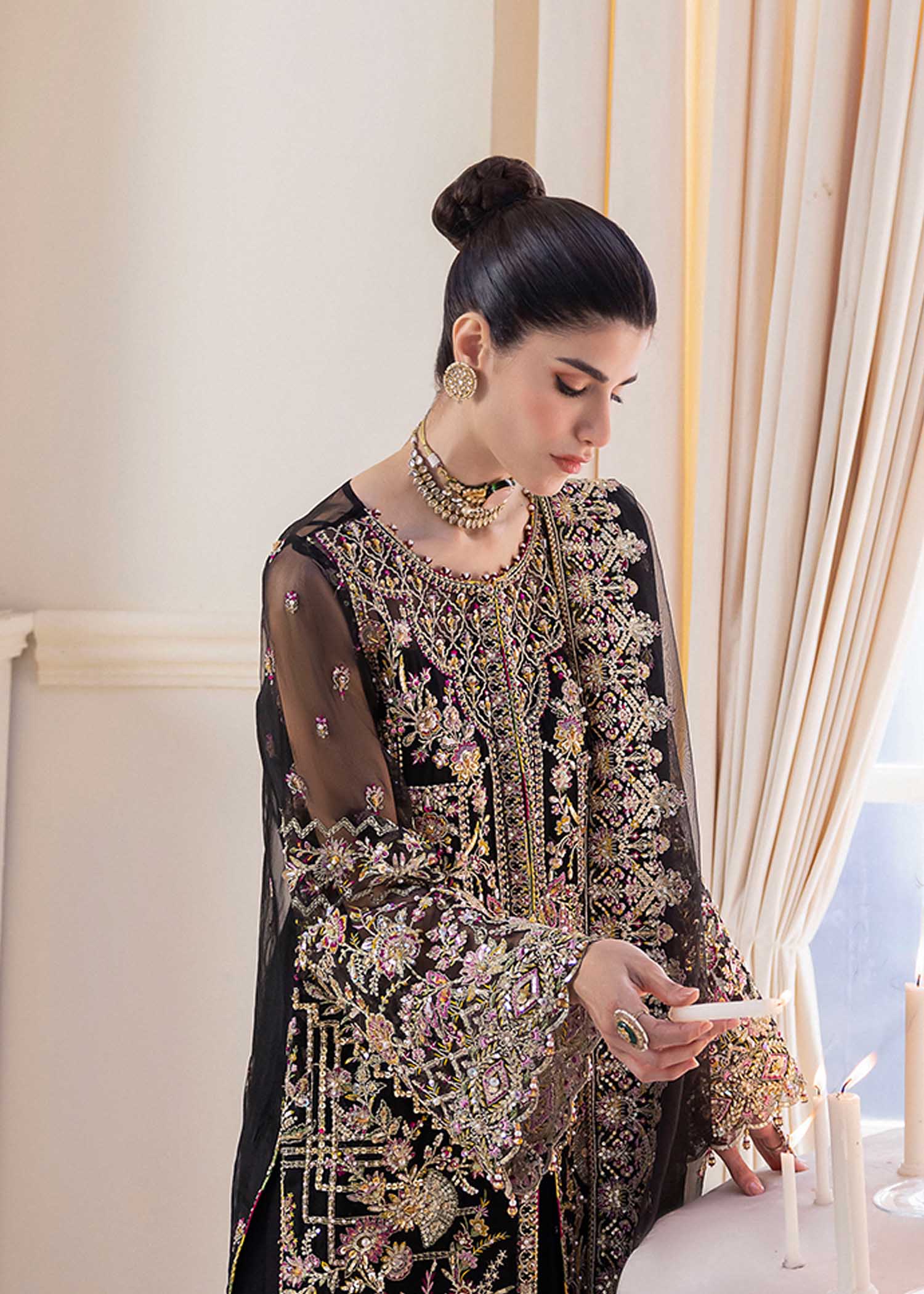 Kanwal Malik | Mirha Wedding Formals | Sable - by - Libasekhas UK - Registered Vendor of : Kanwal Malik - 100% Original Designer Dresss