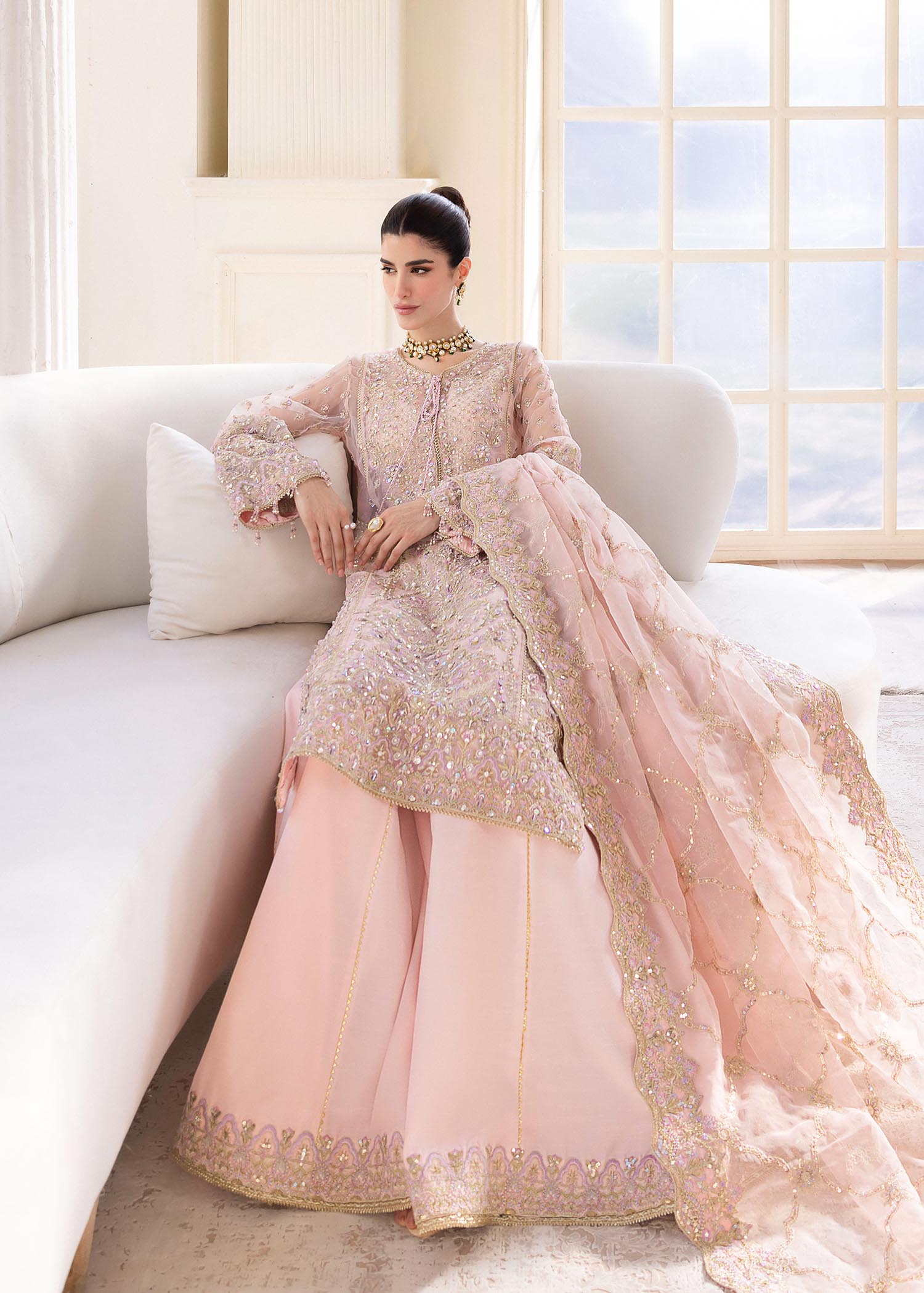 Kanwal Malik | Mirha Wedding Formals | Orchid - by - Libasekhas UK - Registered Vendor of : Kanwal Malik - 100% Original Designer Dresss
