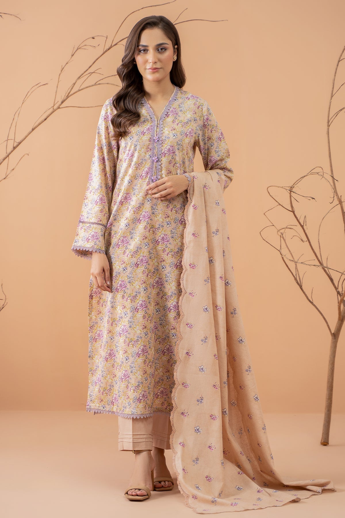 Kayseria | Winter Khaddar 24 |  K-09 - by - Libasekhas UK - Registered Vendor of : Kayseria - 100% Original Designer Dresss