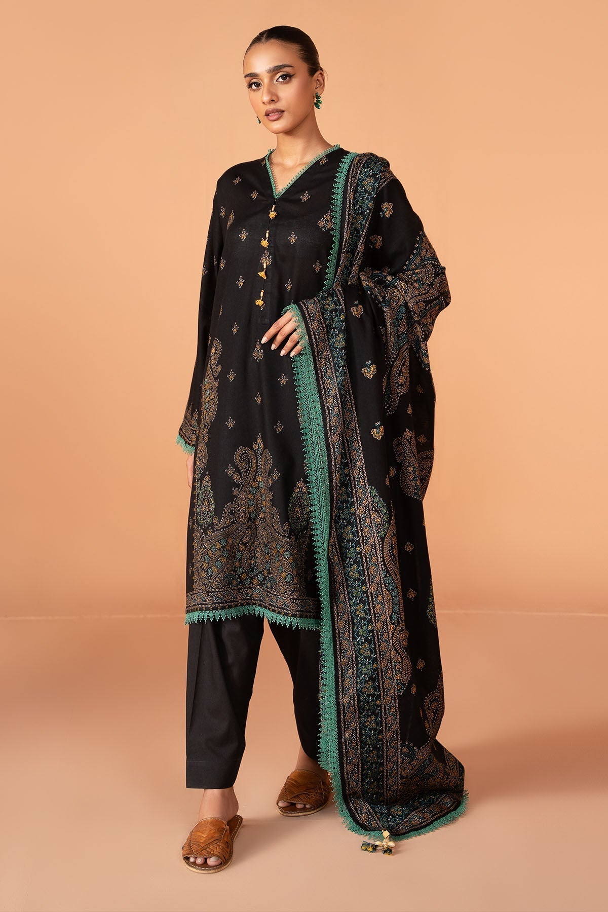 Kayseria | Winter Khaddar 24 |  K-08 - by - Libasekhas UK - Registered Vendor of : Kayseria - 100% Original Designer Dresss