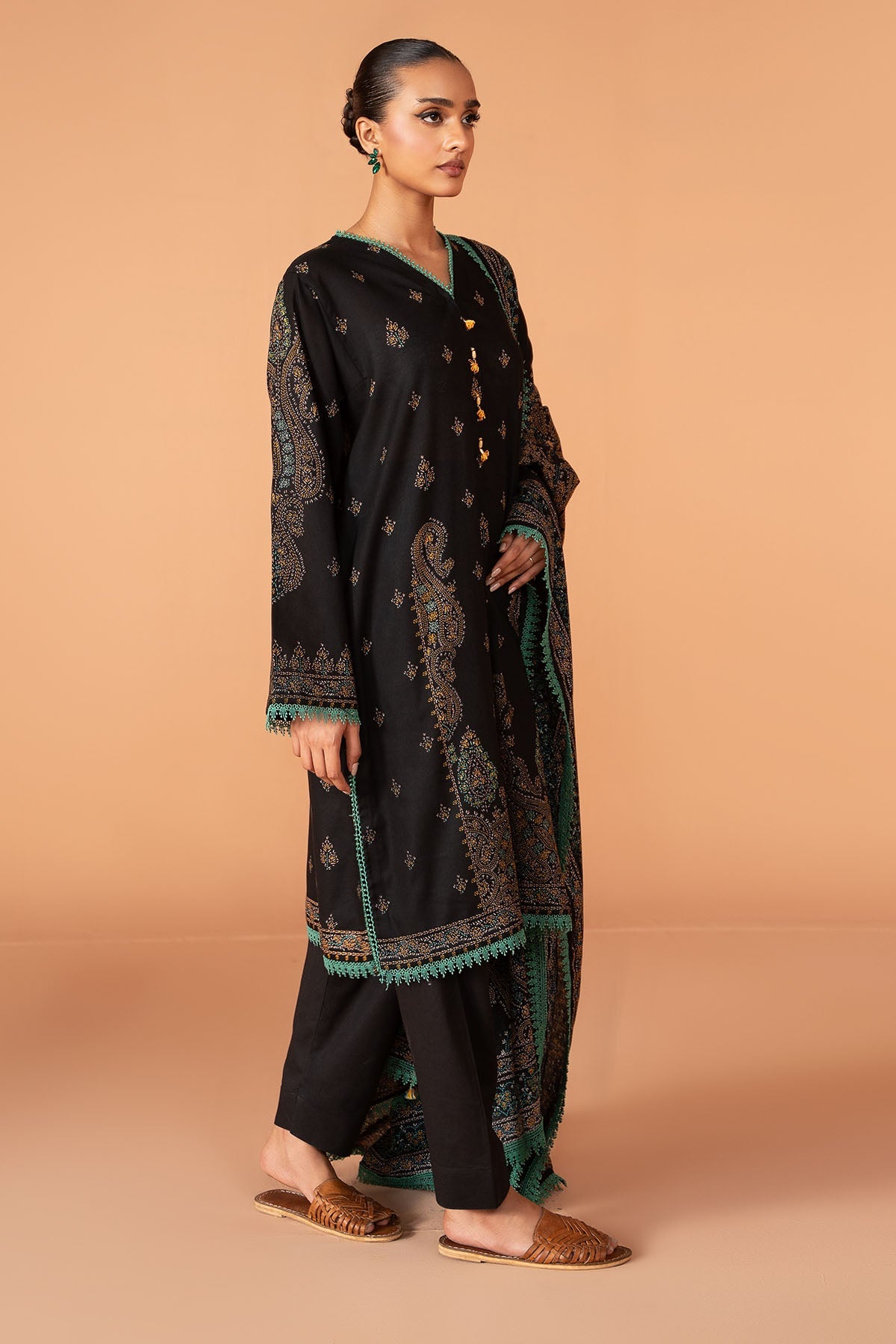 Kayseria | Winter Khaddar 24 |  K-08 - by - Libasekhas UK - Registered Vendor of : Kayseria - 100% Original Designer Dresss