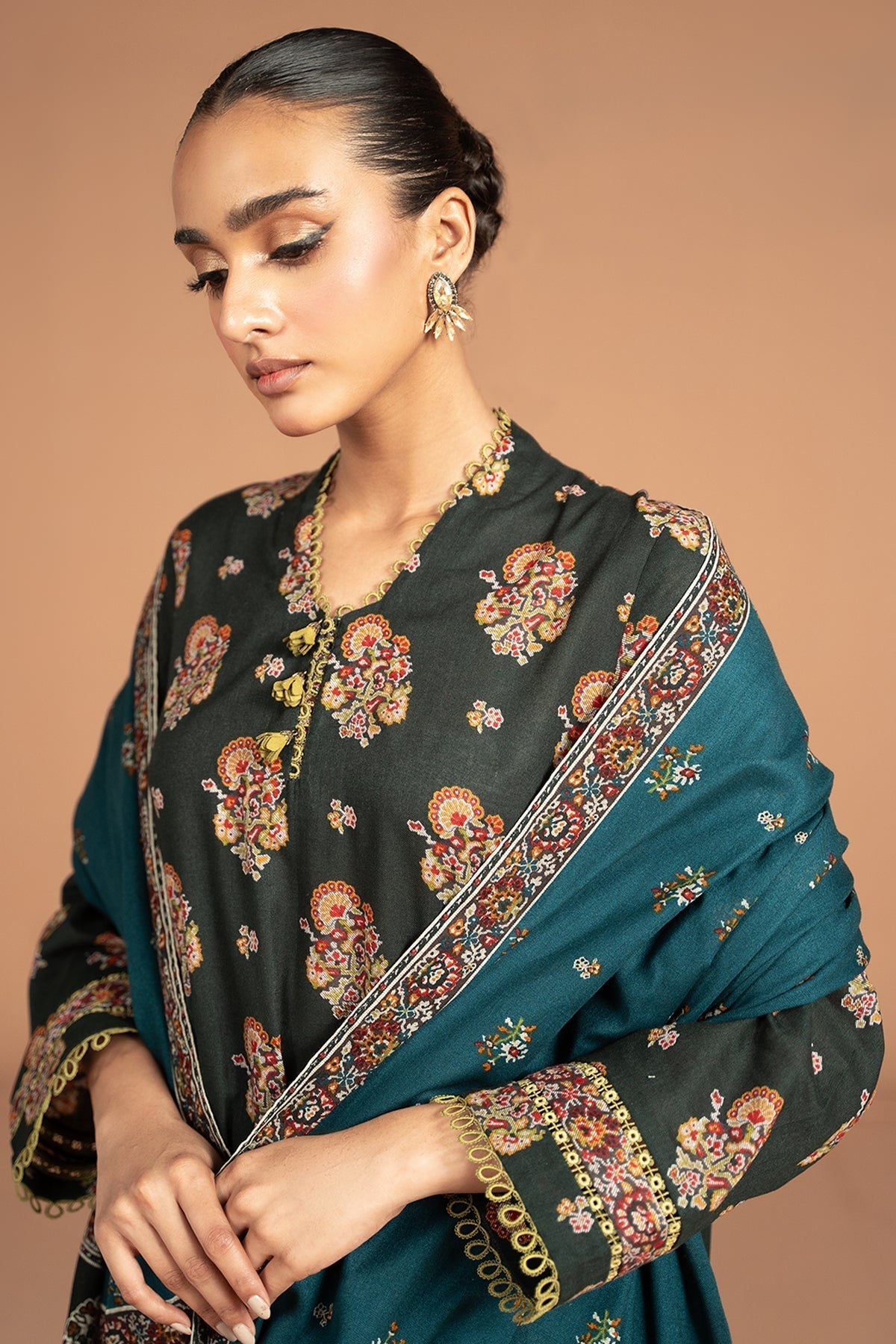 Kayseria | Winter Khaddar 24 |  K-04 - by - Libasekhas UK - Registered Vendor of : Kayseria - 100% Original Designer Dresss
