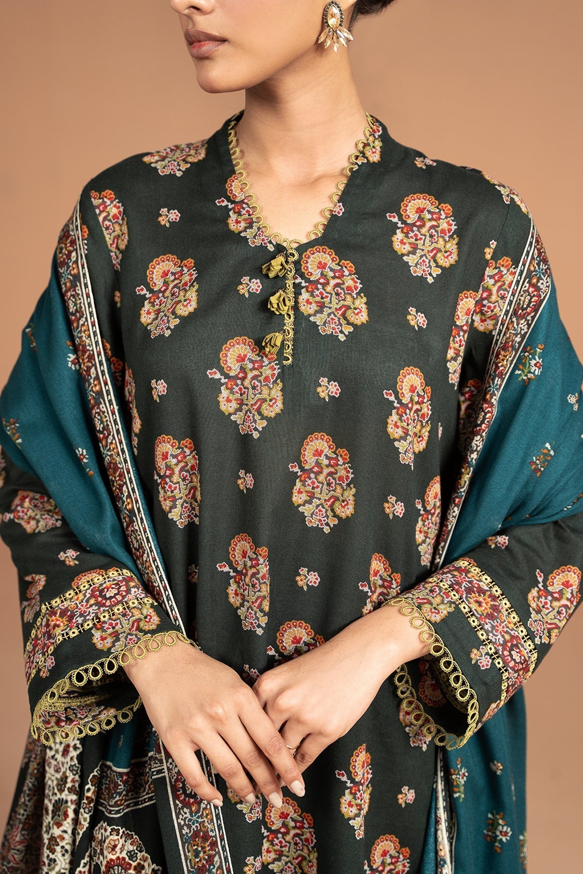 Kayseria | Winter Khaddar 24 |  K-04 - by - Libasekhas UK - Registered Vendor of : Kayseria - 100% Original Designer Dresss