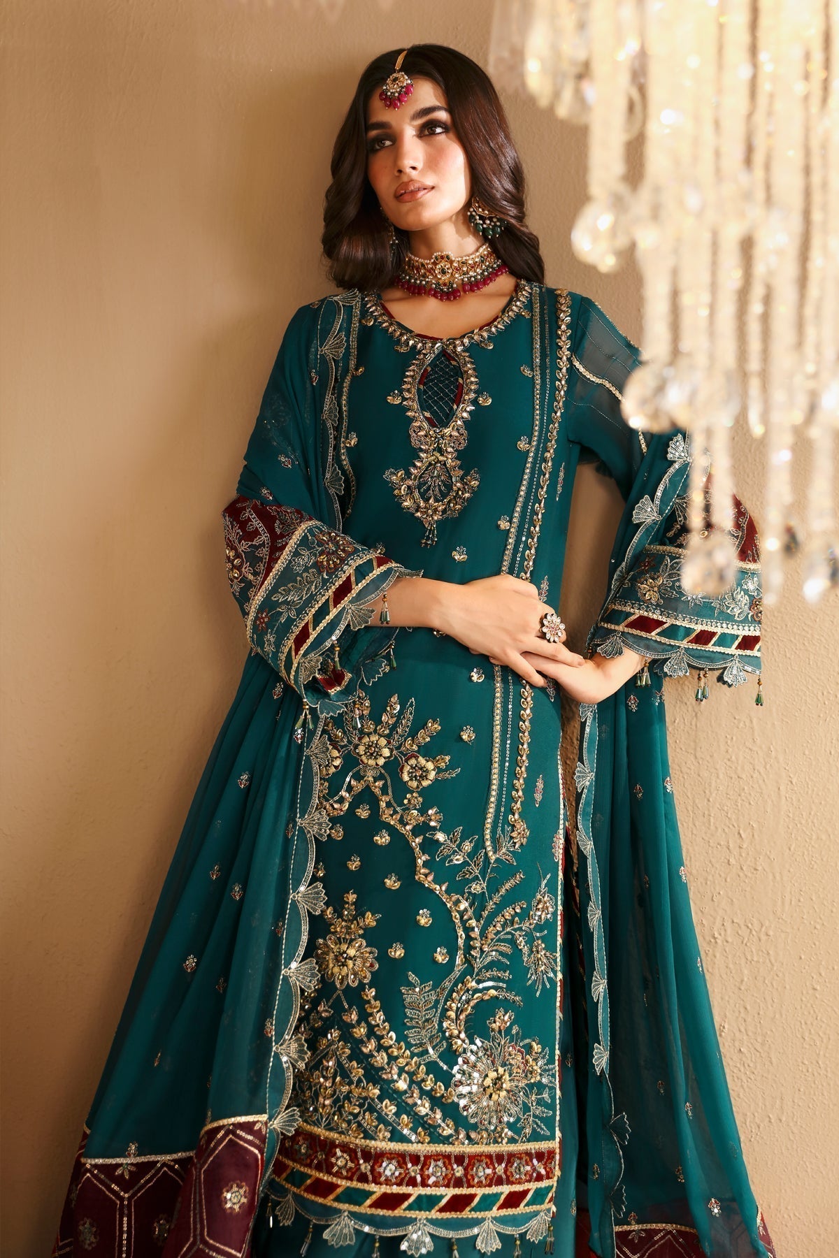 Alizeh | Reena Wedding Formals | AF-HM-4024-KHIVA - by - Libasekhas UK - Registered Vendor of : Alizeh - 100% Original Designer Dresss