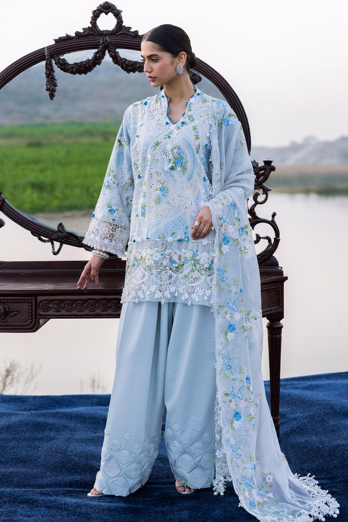 Sana Safinaz | Luxury Lawn 26 | S-0 4 - by Libasekhas UK - Registered Vendor of : Mushq - 100% Original Designer Dress