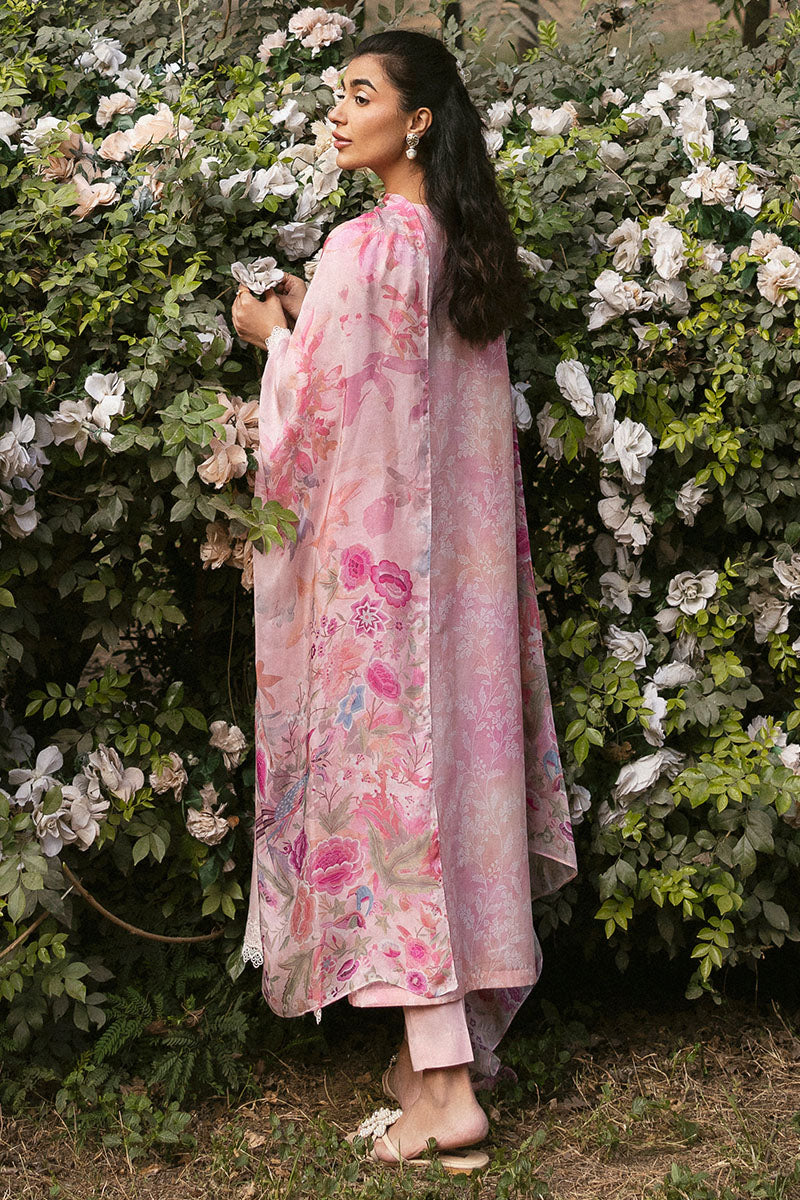 Cross Stitch | Premium Lawn 25 | MEADOW MIST - by - Libasekhas UK - Registered Vendor of : Cross Stitch - 100% Original Designer Dresss