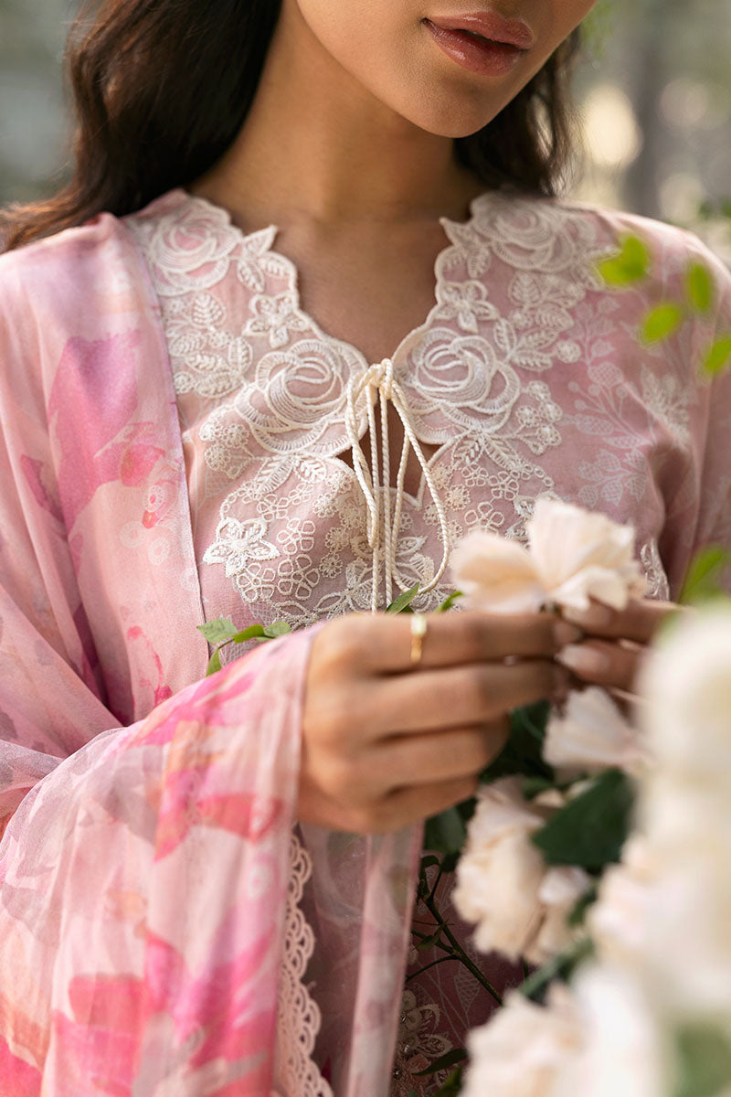 Cross Stitch | Premium Lawn 25 | MEADOW MIST - by - Libasekhas UK - Registered Vendor of : Cross Stitch - 100% Original Designer Dresss