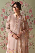 Cross Stitch | Premium Lawn 25 | CORAL CARNATION - by - Libasekhas UK - Registered Vendor of : Cross Stitch - 100% Original Designer Dresss