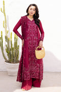 Marjjan | Elyna Lawn | LENI MP-46 (MAGENTA) - by Libasekhas UK - Registered Vendor of : Marjjan - 100% Original Designer Dress