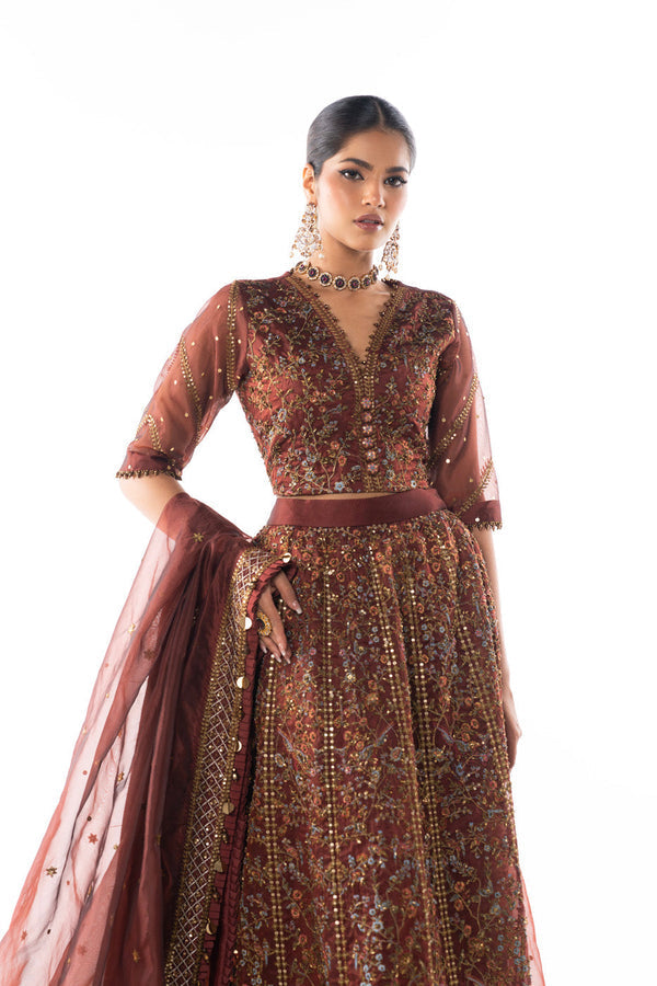 Al Karam | Luxe Formals | RTS | SHIRT, LINING, TROUSER & DUPATTA C - by Libasekhas UK - Registered Vendor of : Al Karam - 100% Original Designer Dress