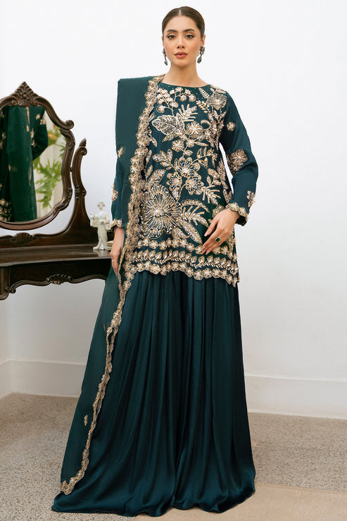 Declare | Eid Collection 25 | LFP1118 - by - Libasekhas UK - Registered Vendor of : Declare - 100% Original Designer Dresss