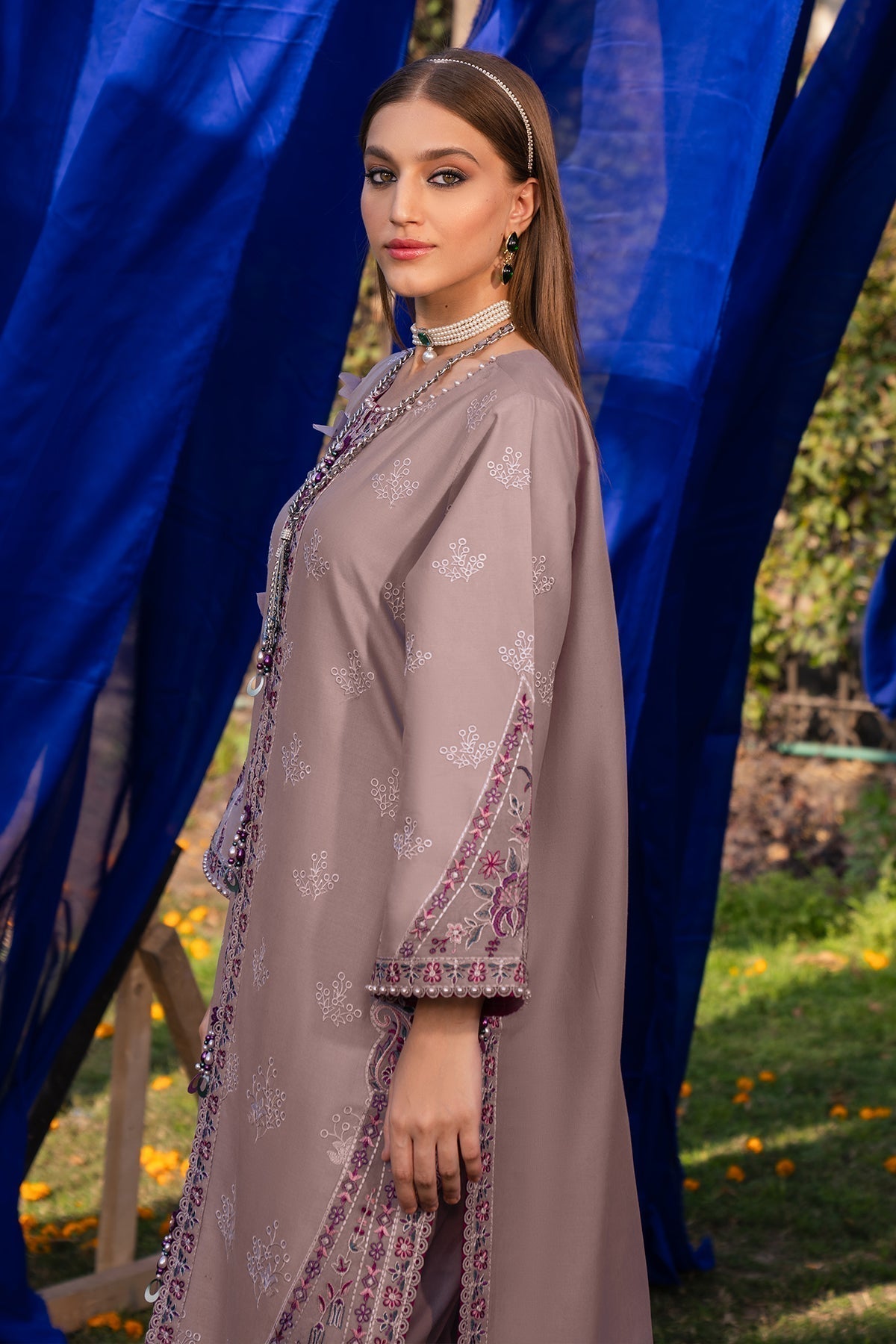 Alizeh | Rawayat Luxury Lawn 24 | Meraat - by - Libasekhas UK - Registered Vendor of : Alizeh - 100% Original Designer Dresss