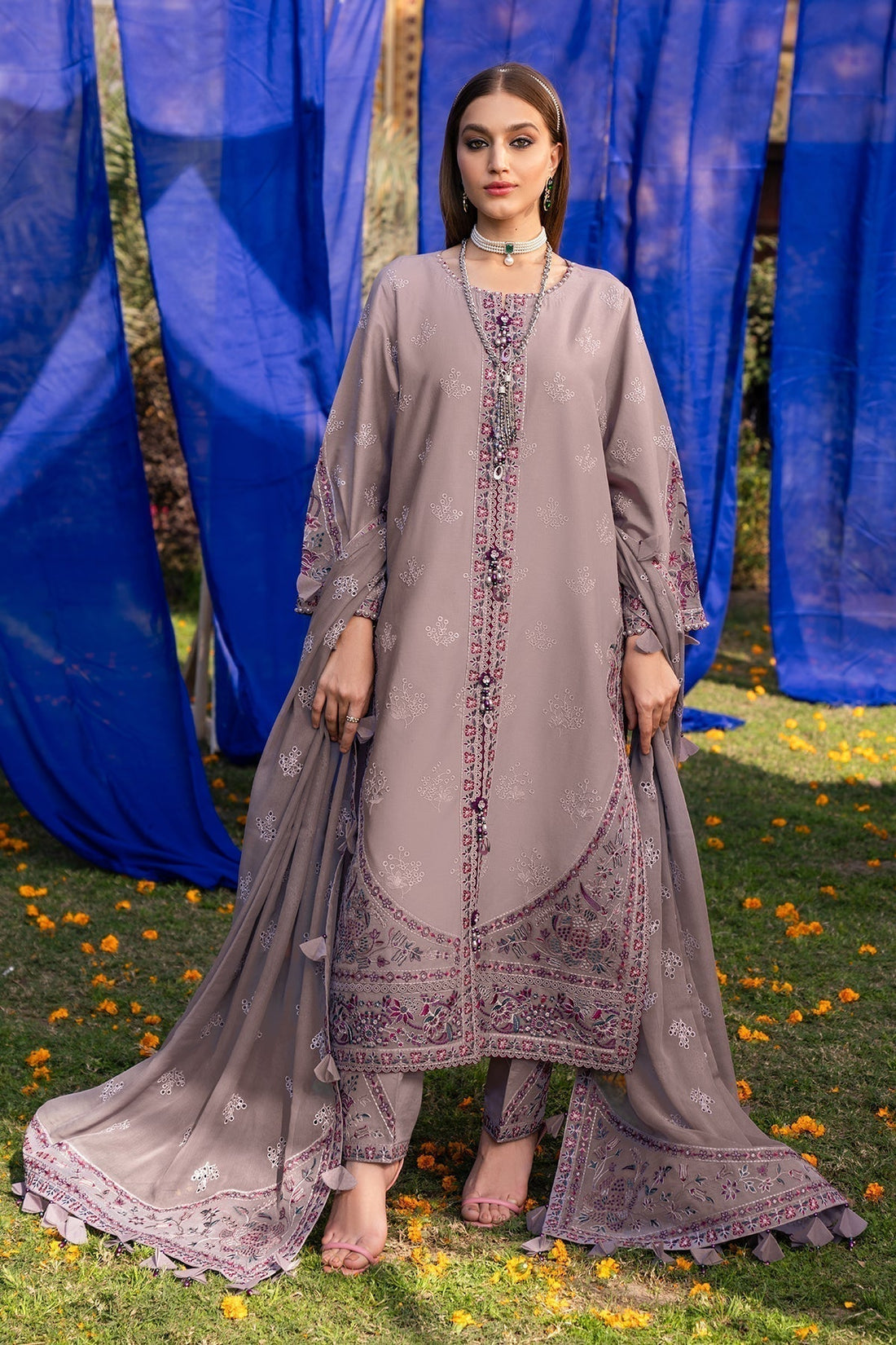 Alizeh | Rawayat Luxury Lawn 24 | Meraat - by - Libasekhas UK - Registered Vendor of : Alizeh - 100% Original Designer Dresss