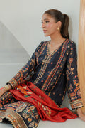 Mina Hassan | Signature Prints | Blooms like fireworks - by Libasekhas UK - Registered Vendor of : Mina Hassan - 100% Original Designer Dress