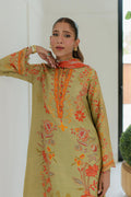 Mina Hassan | Signature Prints | Pistachio Dreams - by Libasekhas UK - Registered Vendor of : Mina Hassan - 100% Original Designer Dress