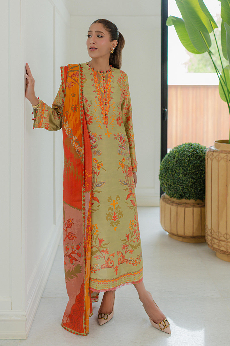 Mina Hasan | Signature Pret | Pistachio Dreams - by Libasekhas - Registered Vendor of : Mina Hasan - 100% Original Designer Dress