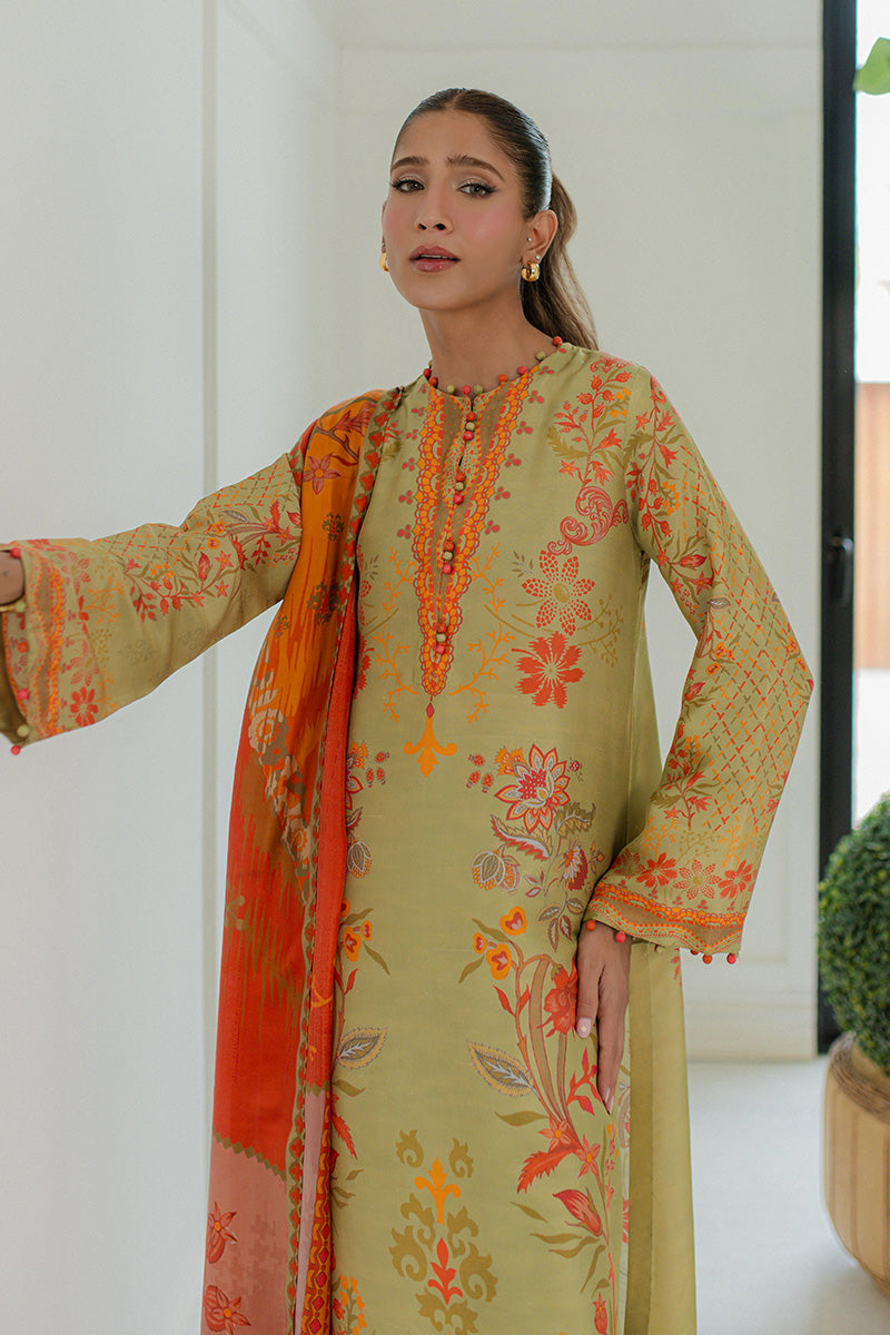 Mina Hasan | Signature Pret | Pistachio Dreams - by Libasekhas - Registered Vendor of : Mina Hasan - 100% Original Designer Dress