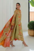 Mina Hassan | Signature Prints | Pistachio Dreams - by Libasekhas UK - Registered Vendor of : Mina Hassan - 100% Original Designer Dress