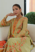 Mina Hassan | Signature Prints | Pistachio Dreams - by Libasekhas UK - Registered Vendor of : Mina Hassan - 100% Original Designer Dress