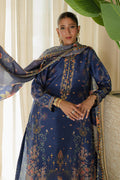 Mina Hassan | Signature Prints | Summer Night Views - by Libasekhas UK - Registered Vendor of : Mina Hassan - 100% Original Designer Dress