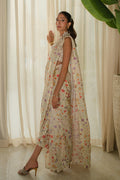 Mina Hassan | Signature Prints | Wrapped Goddess Stitched Saree - by Libasekhas UK - Registered Vendor of : Mina Hassan - 100% Original Designer Dress