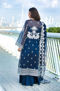 Kara | Kamdani Festive Collection | Lapis Dream - by - Libasekhas UK - Registered Vendor of : Kara - 100% Original Designer Dresss
