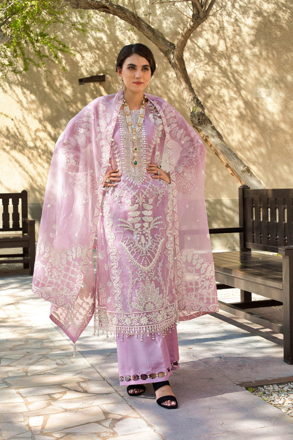 Kara | Kamdani Festive Collection | Lavender Hues - by - Libasekhas UK - Registered Vendor of : Kara - 100% Original Designer Dresss