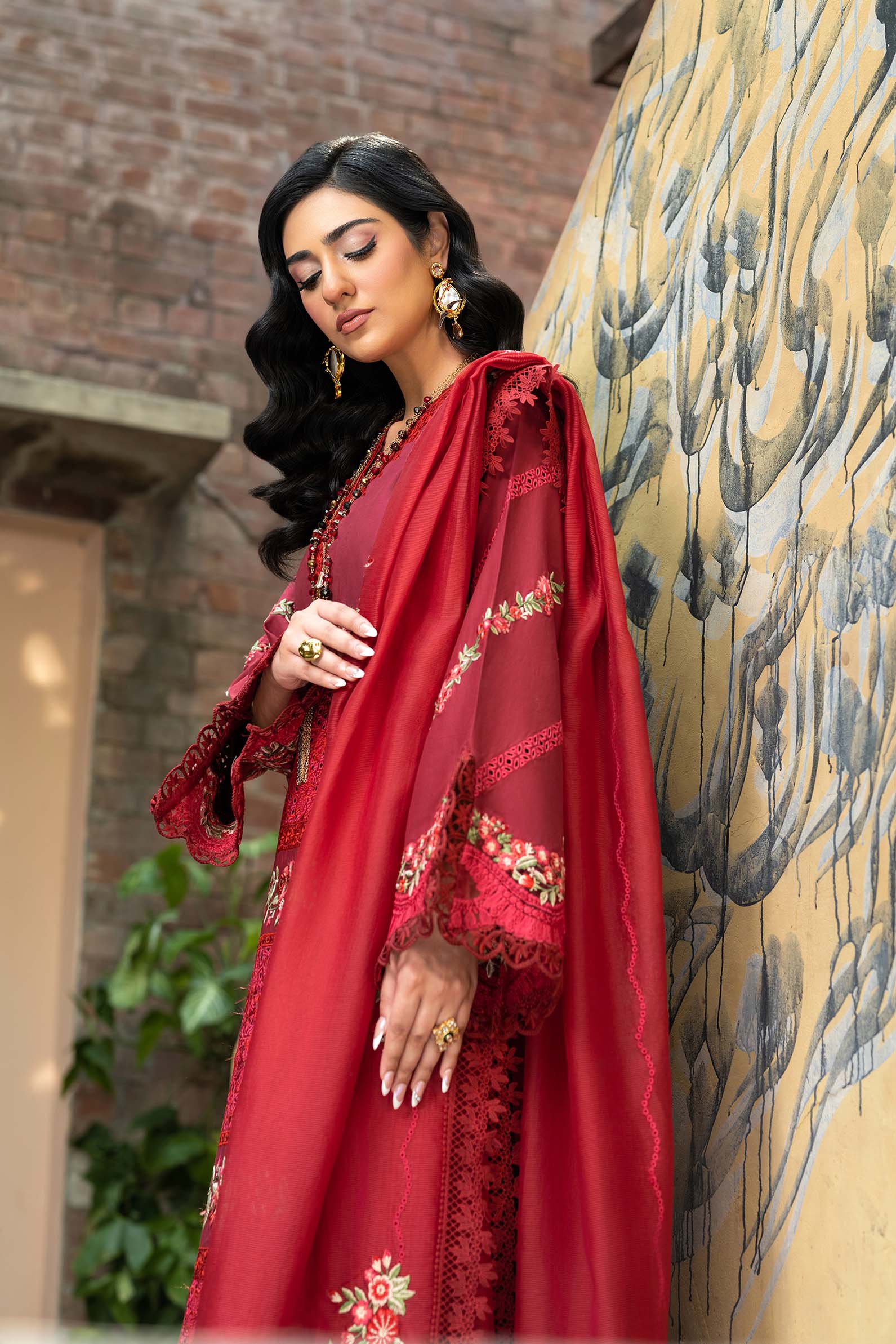 Maryam Hussain | Luxury Lawn 25 | Amal - by - Libasekhas UK - Registered Vendor of : Maryam Hussain - 100% Original Designer Dresss