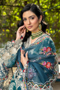 Maryam Hussain | Luxury Lawn 25 | Neelum - by - Libasekhas UK - Registered Vendor of : Maryam Hussain - 100% Original Designer Dresss
