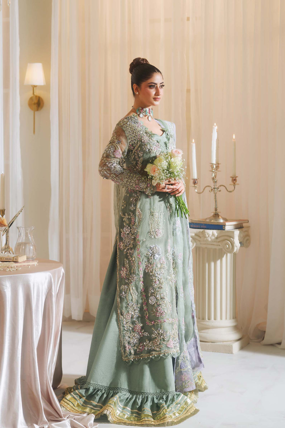 Maryam Hussain | Wedding Collection 25 | Janan - by Libasekhas UK - Registered Vendor of : Maryam Hussain - 100% Original Designer Dress