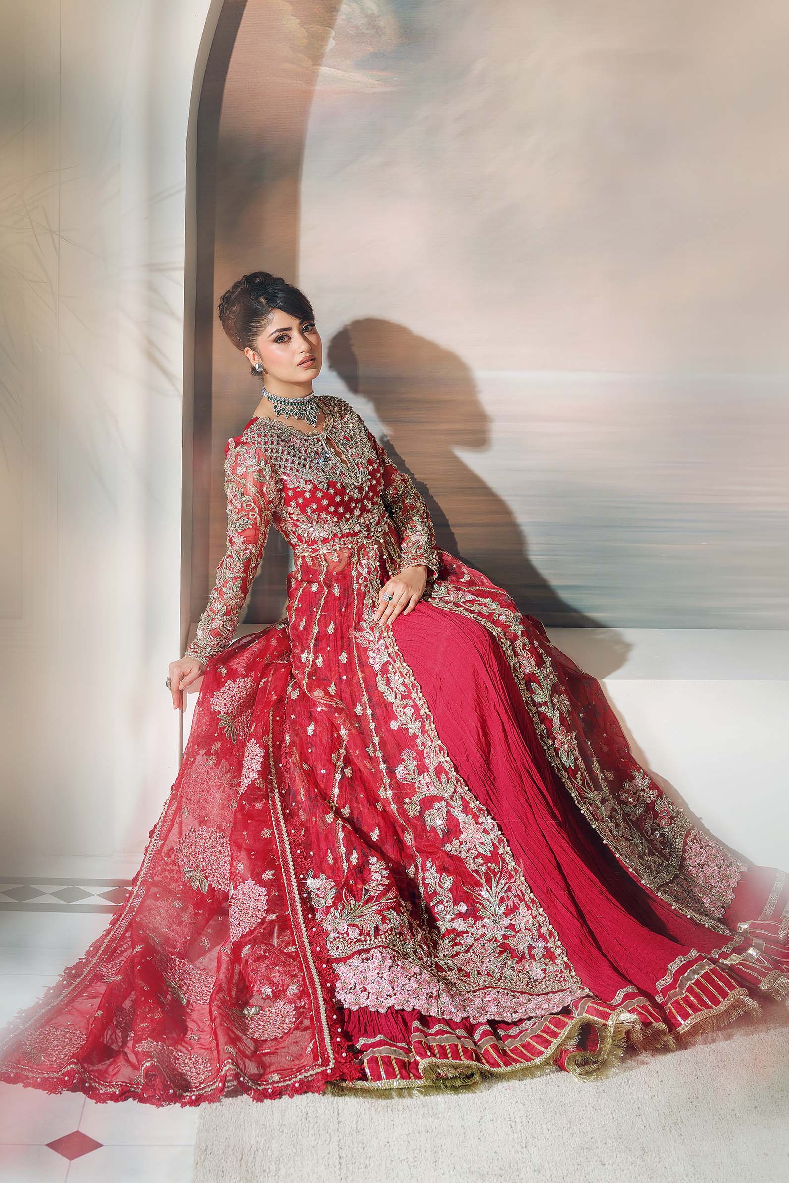 Maryam Hussain | Wedding Collection 25 | Ishq - by Libasekhas UK - Registered Vendor of : Maryam Hussian - 100% Original Designer Dress