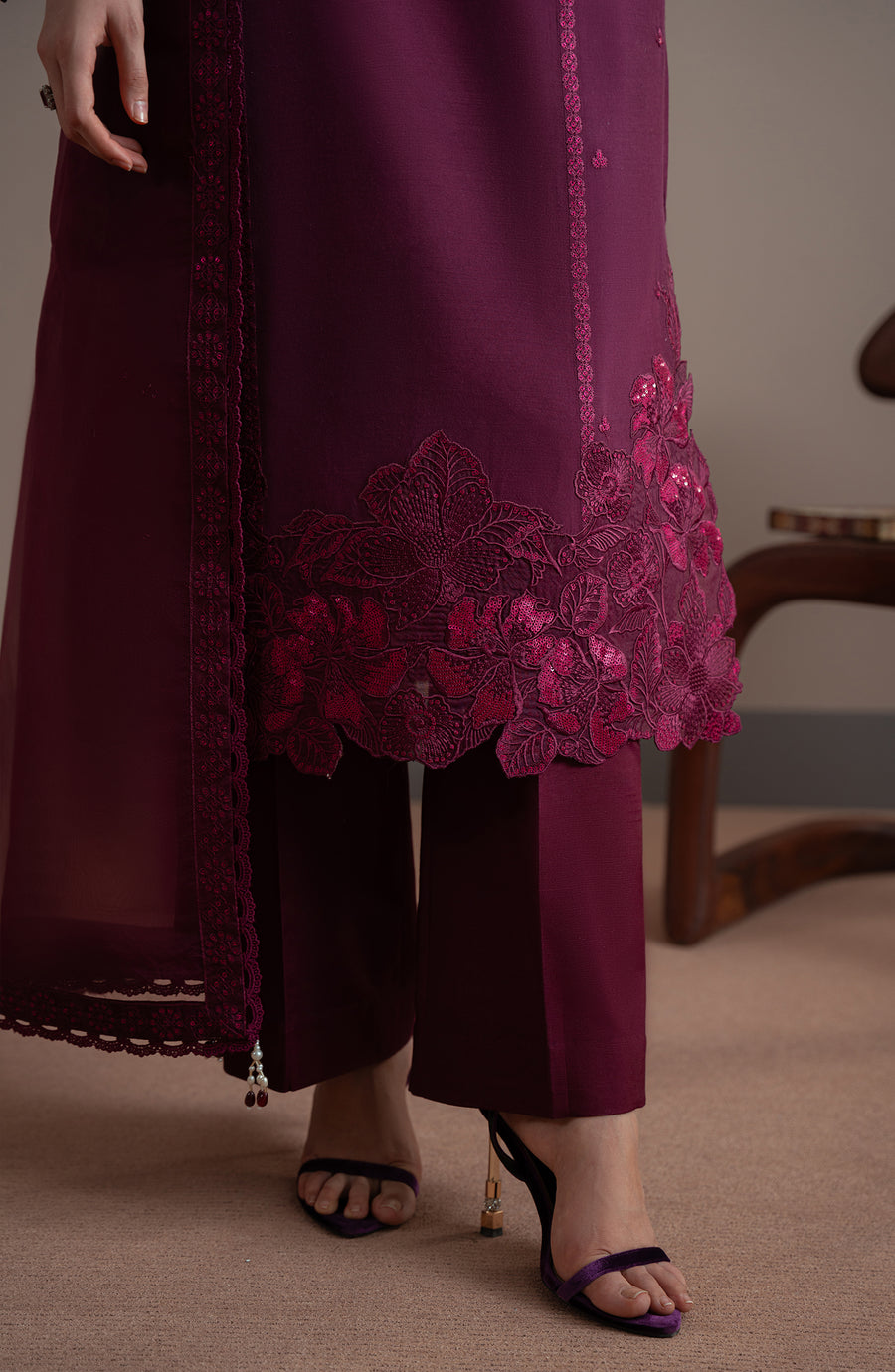 Fabiha Fatima | Elvin Pret Wear | LAZEL - by Libasekhas UK - Registered Vendor of : Fabiha Fatima - 100% Original Designer Dress