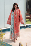 Rangrasiya | Carnation Eid Edit 26 | Leeza - by Libasekhas UK - Registered Vendor of : Rangrasiya - 100% Original Designer Dress