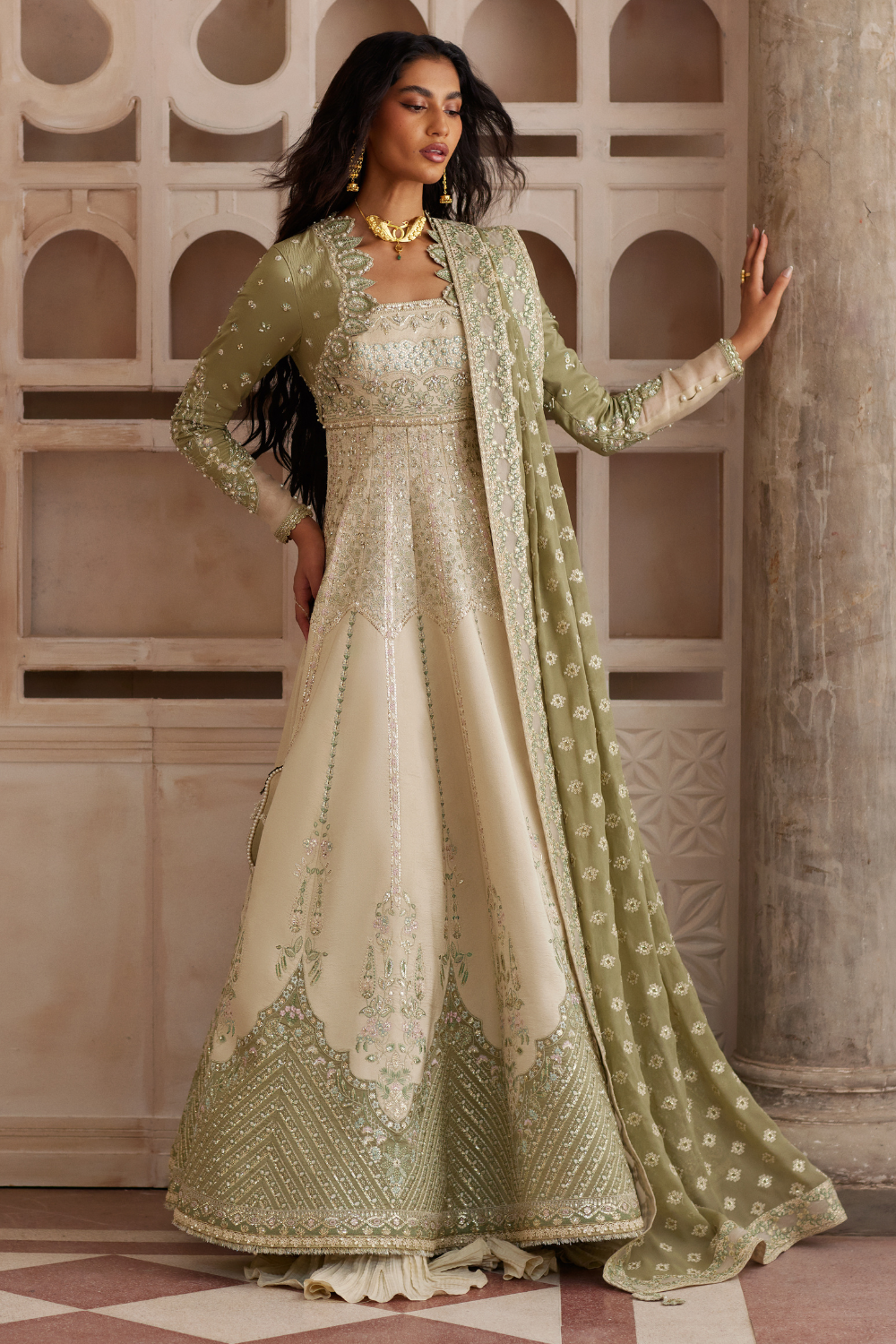 Soraya | Silk Edit 26 | Lehr - by Libasekhas UK - Registered Vendor of : Soraya - 100% Original Designer Dress