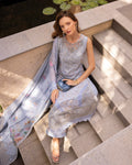 Faiza Saqlain | Zinnia Luxury Lawn | Liana - by Libasekhas - Registered Vendor of : Faiza Saqlain - 100% Original Designer Dress