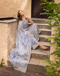 Faiza Saqlain | Zinnia Luxury Lawn | Liana - by Libasekhas - Registered Vendor of : Faiza Saqlain - 100% Original Designer Dress