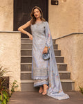 Faiza Saqlain | Zinnia Luxury Lawn | Liana - by Libasekhas - Registered Vendor of : Faiza Saqlain - 100% Original Designer Dress