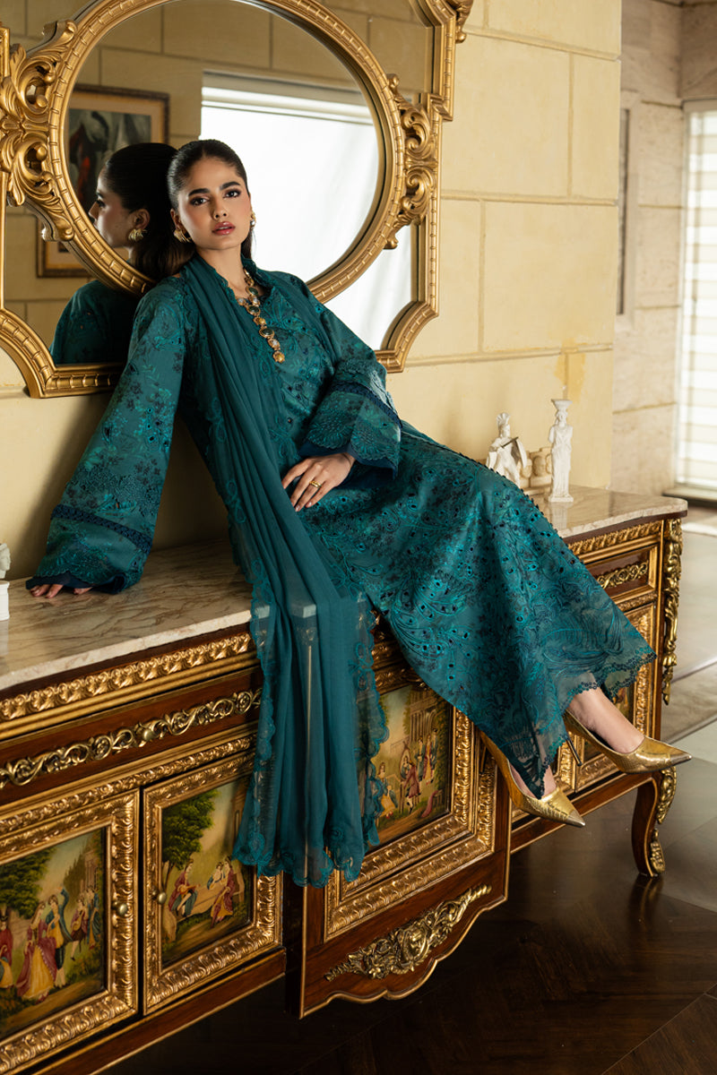 Rangrasiya | Carnation Eid Edit 26 | Liaro - by Libasekhas UK - Registered Vendor of : Rangrasiya - 100% Original Designer Dress