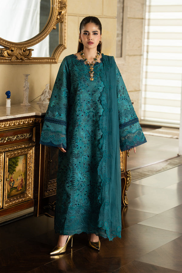 Rangrasiya | Carnation Eid Edit 26 | Liaro - by Libasekhas UK - Registered Vendor of : Rangrasiya - 100% Original Designer Dress