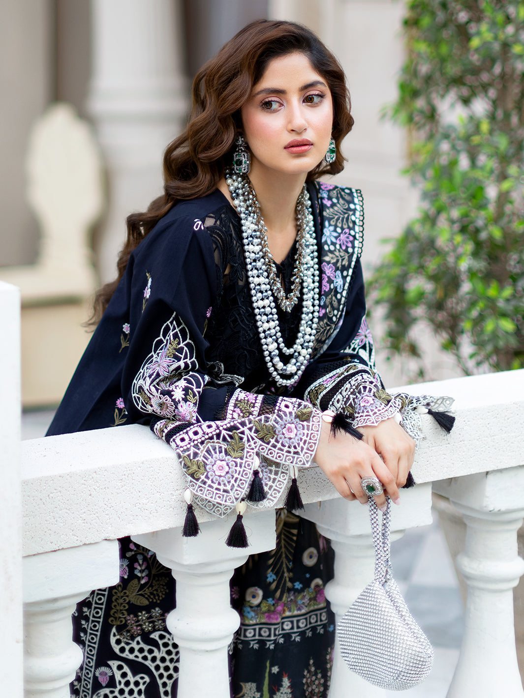 Mahnur | Sophie Luxury Lawn 25 | Lila - by - Libasekhas UK - Registered Vendor of : Mahnur - 100% Original Designer Dresss