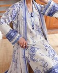 Roheenaz | Eclat Garden Printed Lawn | Lilac bloom - by Libasekhas UK - Registered Vendor of : Roheenaz - 100% Original Designer Dress