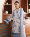 Roheenaz | Eclat Garden Printed Lawn | Lilac bloom - by Libasekhas UK - Registered Vendor of : Roheenaz - 100% Original Designer Dress