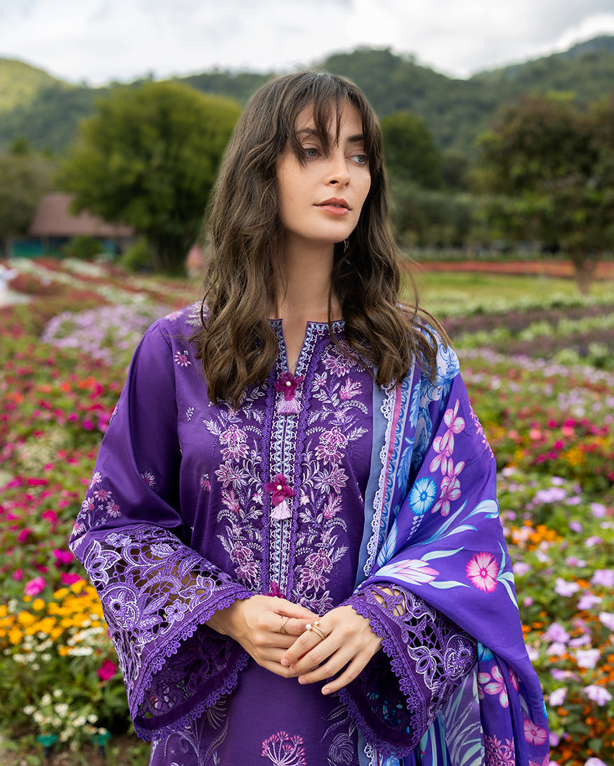 Mushq | The Secret Garden Lawn | Lily Veil - by Libasekhas UK - Registered Vendor of : Mushq - 100% Original Designer Dress