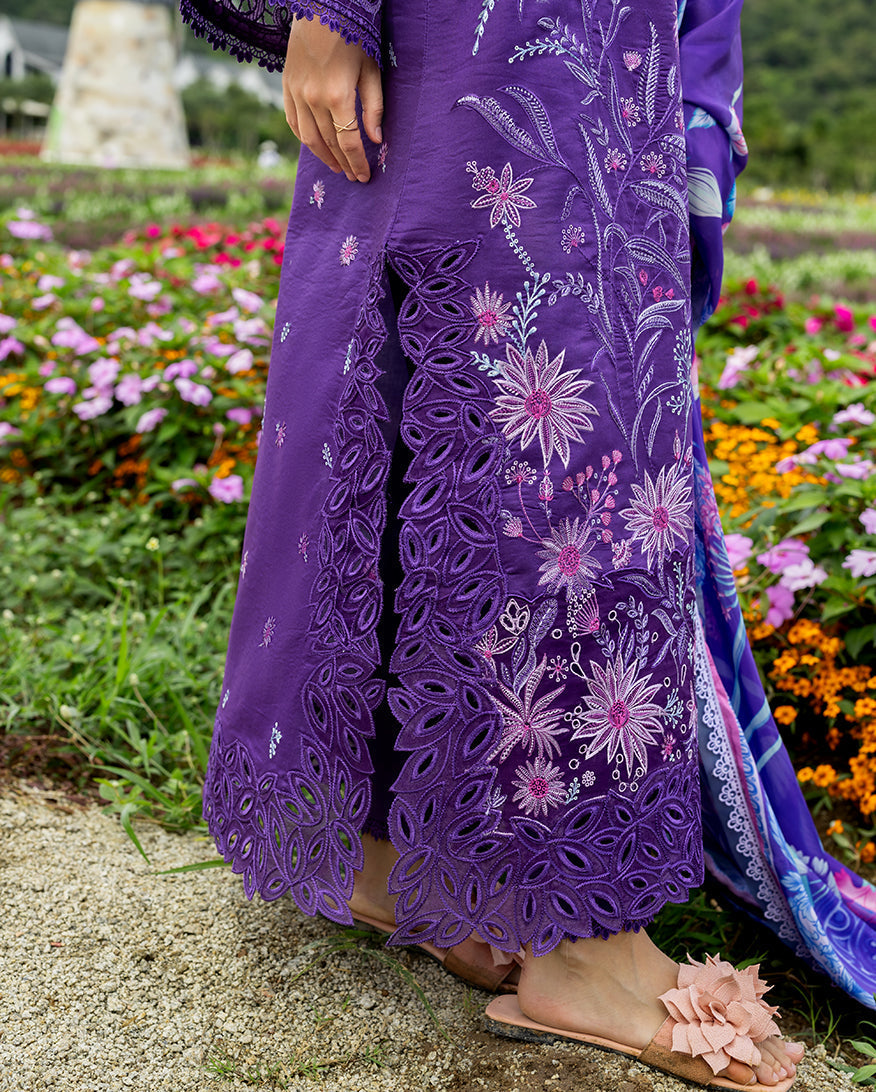 Mushq | The Secret Garden Lawn | Lily Veil - by Libasekhas UK - Registered Vendor of : Mushq - 100% Original Designer Dress