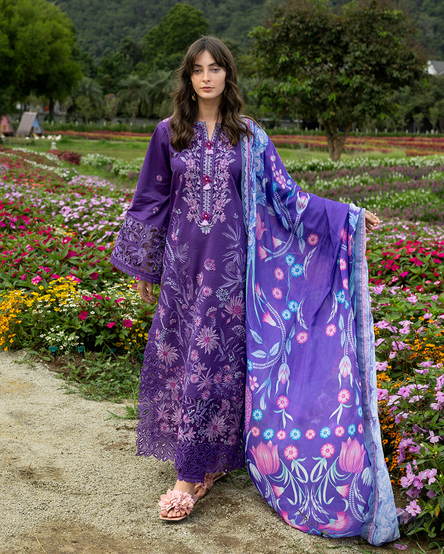 Mushq | The Secret Garden Lawn | Lily Veil - by Libasekhas UK - Registered Vendor of : Mushq - 100% Original Designer Dress