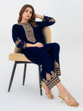 Lime Light | Velvet Pret | V-18 - by - Libasekhas UK - Registered Vendor of : Lime Light - 100% Original Designer Dresss