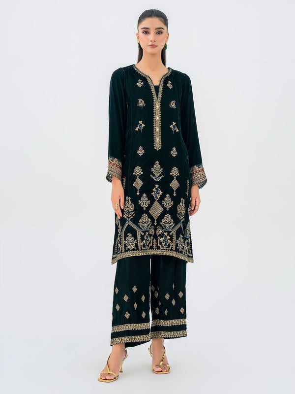 Lime Light | Velvet Pret | V-14 - by - Libasekhas UK - Registered Vendor of : Lime Light - 100% Original Designer Dresss