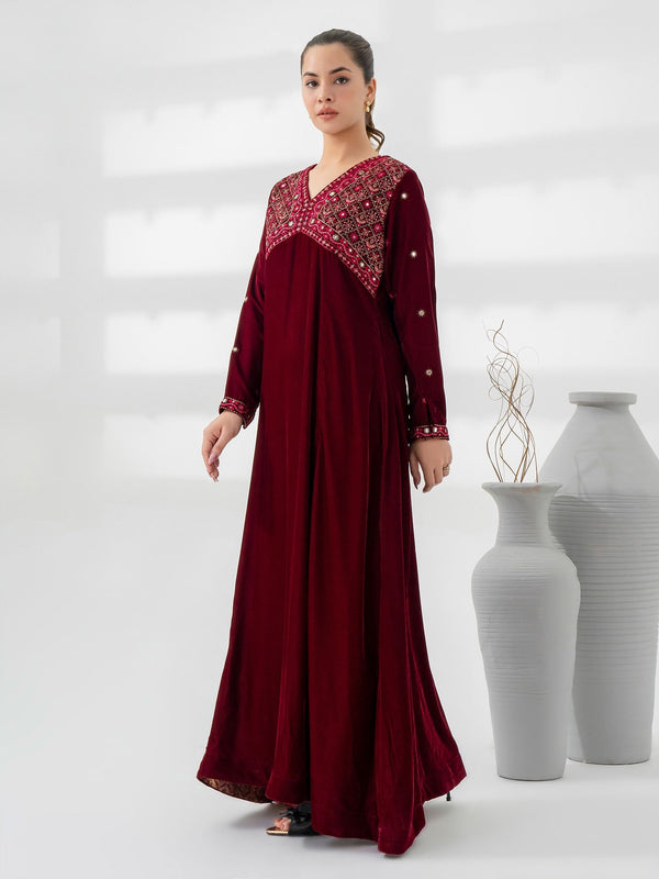 Lime Light | Velvet Pret | V-04 - by - Libasekhas UK - Registered Vendor of : Lime Light - 100% Original Designer Dresss